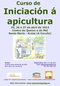Curso de iniciación á apicultura en Arzúa