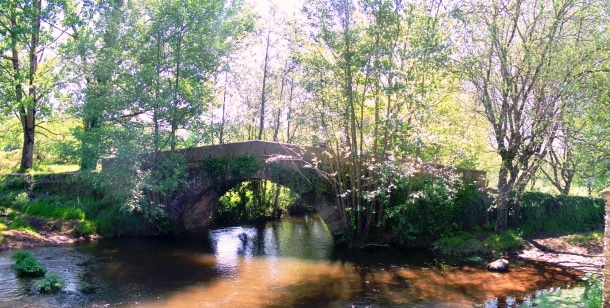 ponte de Ribadiso en Arzúa